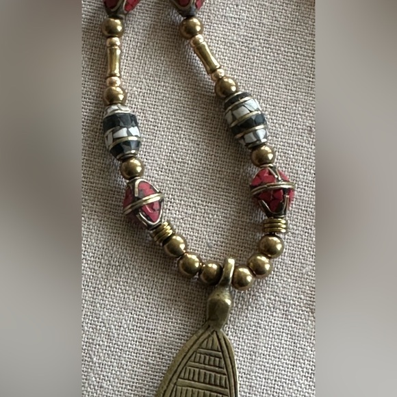 26 inch Brass bead necklace NWOT - Picture 10 of 16